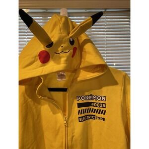 Pokémon Kids Hoodie Size x Large 14-16 Years New with Tags New with Tags Yellow